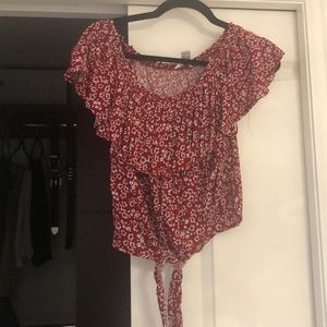 Off the shoulder top